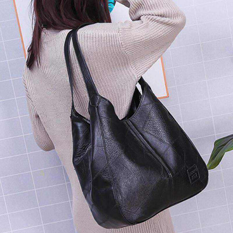 Alice Sac Vintage Femme – Élégant Sac à Main en Similicuir avec Grand Espace & Finitions Haut de Gamme - Image 7