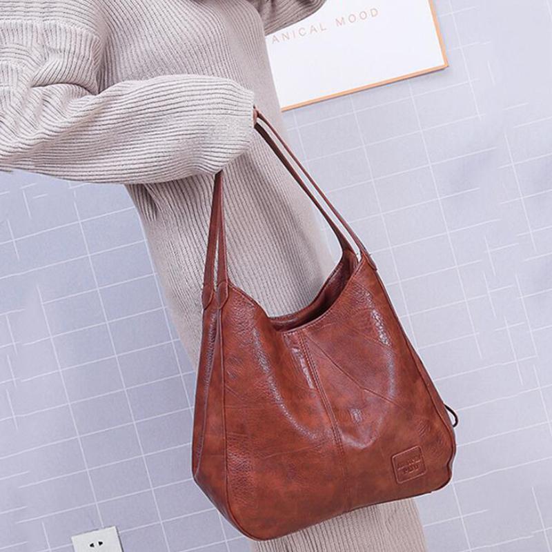 Alice Sac Vintage Femme – Élégant Sac à Main en Similicuir avec Grand Espace & Finitions Haut de Gamme - Image 8