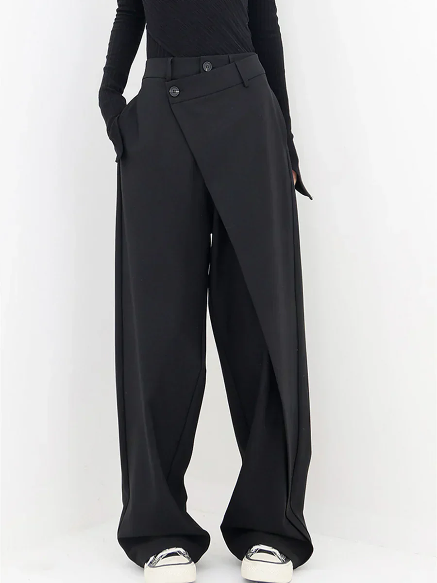 Emma Pantalon Ample Femme – Pantalon Large Confortable & Respirant pour un Look Décontracté et Stylé - Image 3