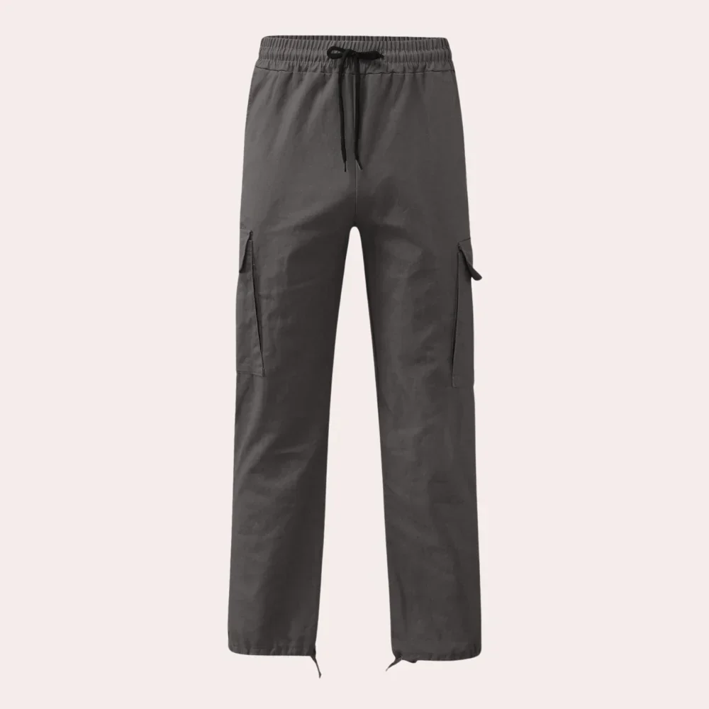 James Pantalon Cargo Homme – Pantalon Outdoor Robuste avec Poches & Taille Élastique - Image 5