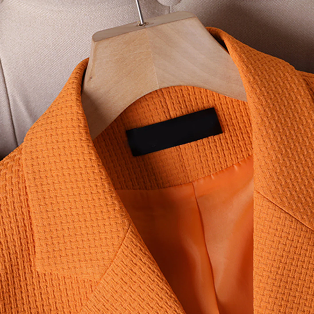 Pia Blazer Femme – Blazer Élégant à Boutonnage Simple avec Manches Longues pour Toutes les Occasions - Image 4