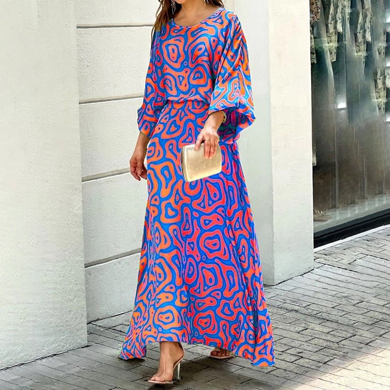 Robe d’Été Femme Zara – Robe Midi Élégante avec Tissu Respirant & Coupe Flatteuse - Image 2