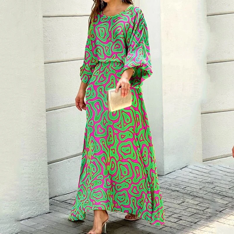 Robe d’Été Femme Zara – Robe Midi Élégante avec Tissu Respirant & Coupe Flatteuse - Image 3