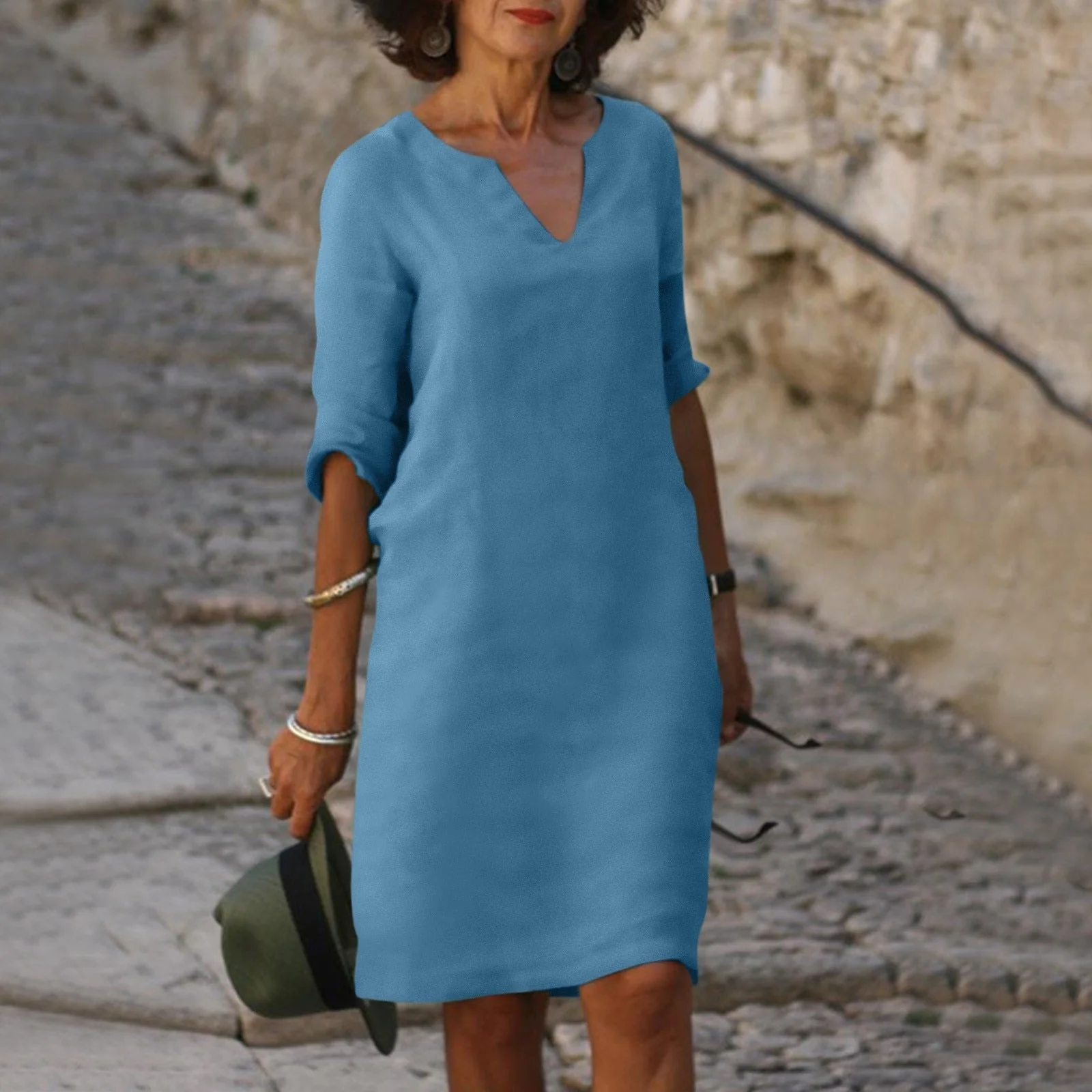 Robe Femme Laura – Robe d'Été Élégante au Design Unique et à la Coupe Confortable - Image 3